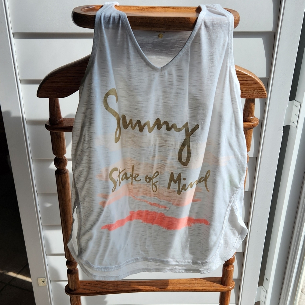 Lilly Pulitzer Luxletic Sunny State of Mind Tank Top Sz XXS